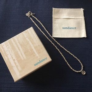 Sterling silver Sundance necklace.
